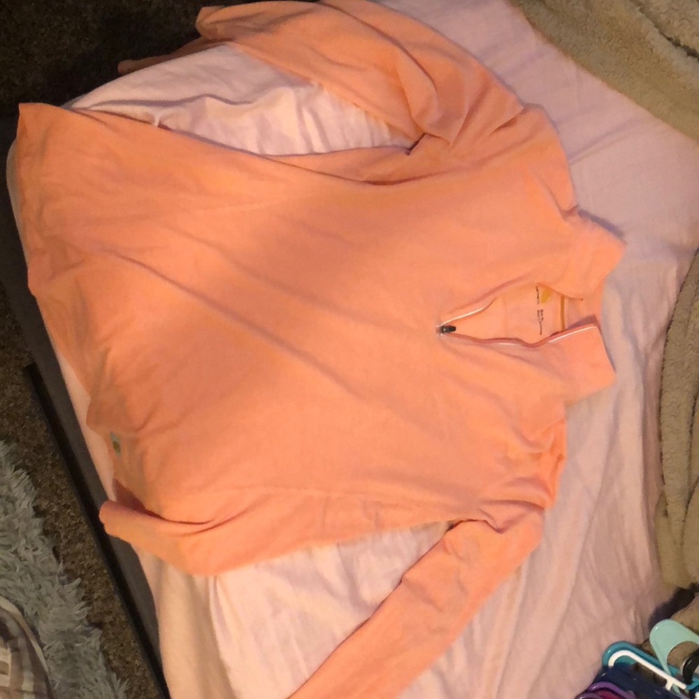 Coral Long Sleeve Carhartt Force Mid Zip Jacket